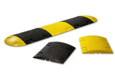 Zpomalovací práh, retardér – 10 | 20 | 30 km/h, koncový díl, žlutá | černá